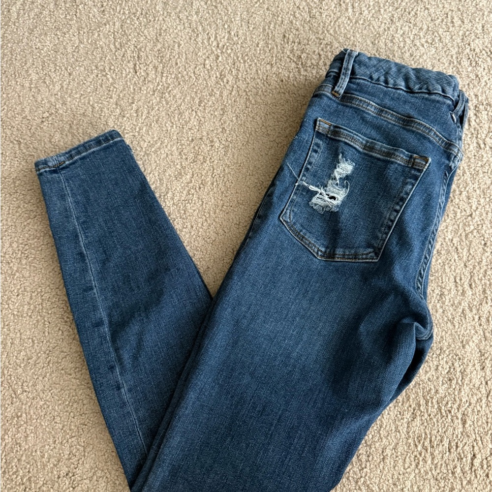 Good American Blue Skinny Jeans